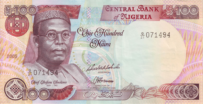 Naira Monnaie Drapeaux Du Monde