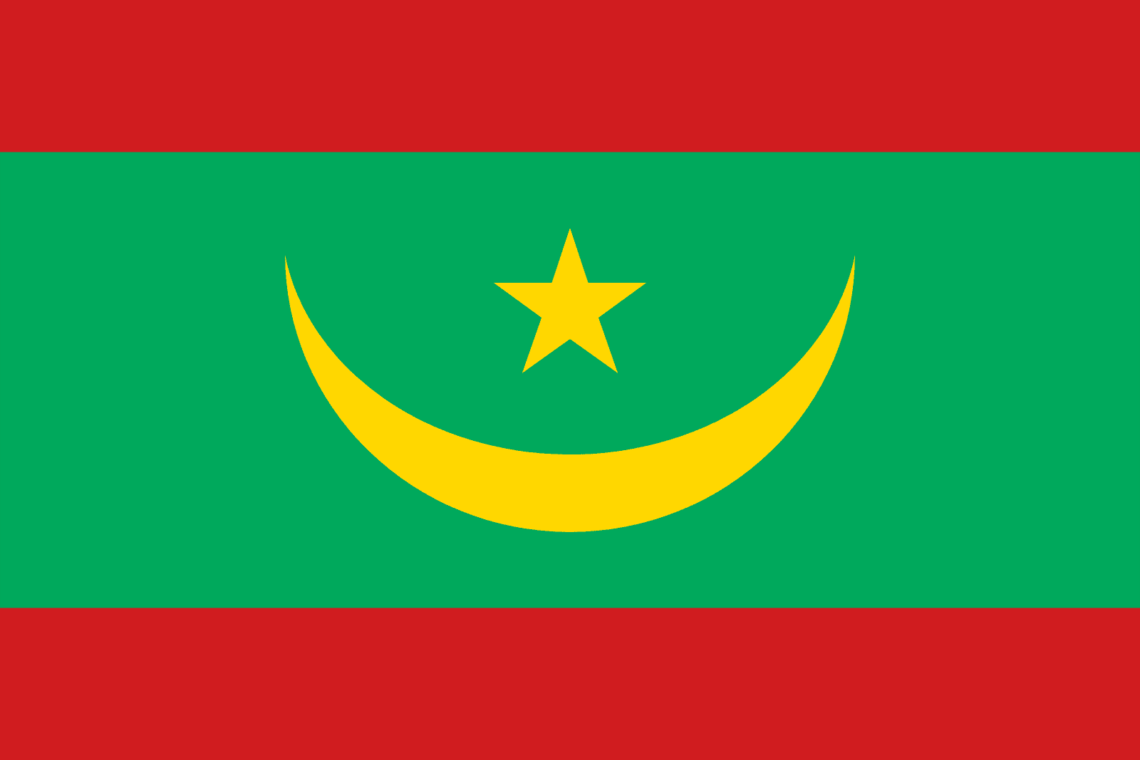 Drapeau De La Mauritanie | Drapeauxdespays.fr